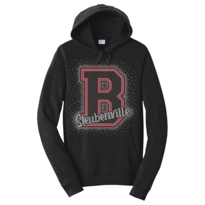 B with Steubenville with OPTIONAL sleeve and hood - Fan Favorite Fleece Pullover Hooded Sweatshirt Thumbnail