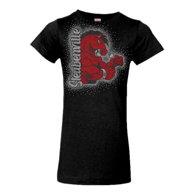 Steubenville Bronco - Girls' Fine Jersey Tee Thumbnail